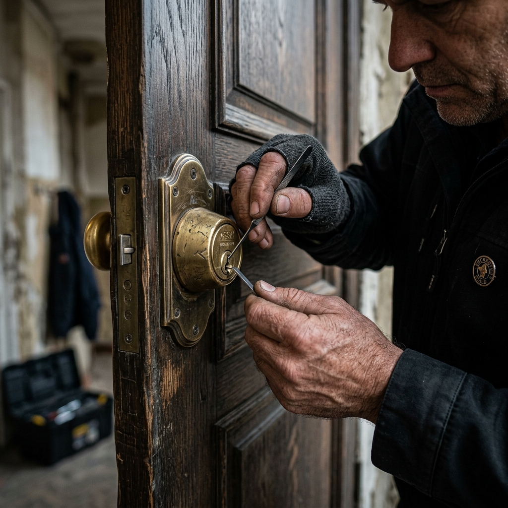 Apertura puerta blindada sin daños