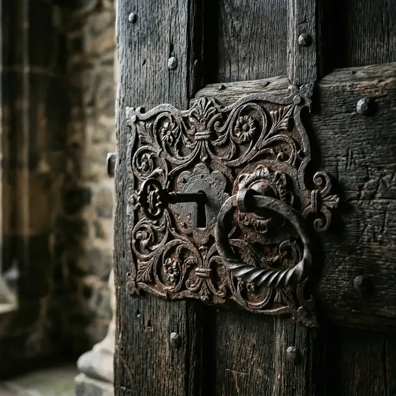 Cerraduras decorativas antiguas