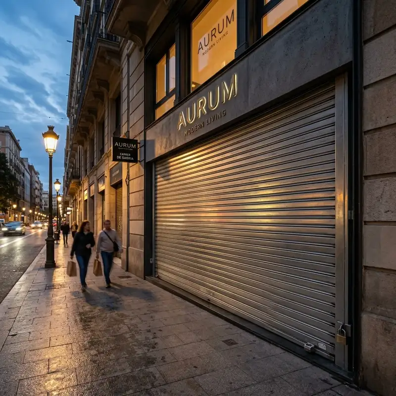 Instala en tu negocio una persiana de seguridad