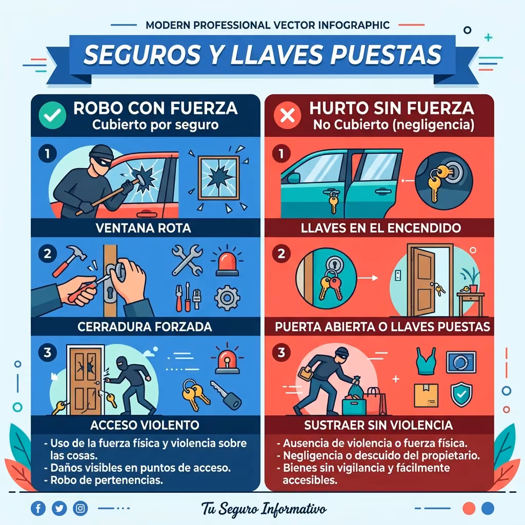 Infografía sobre llaves
